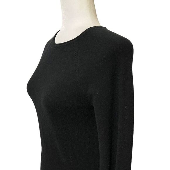 CO Essential Women's Black Crewneck Cashmere Sweater Size XL - Picture 13 of 13